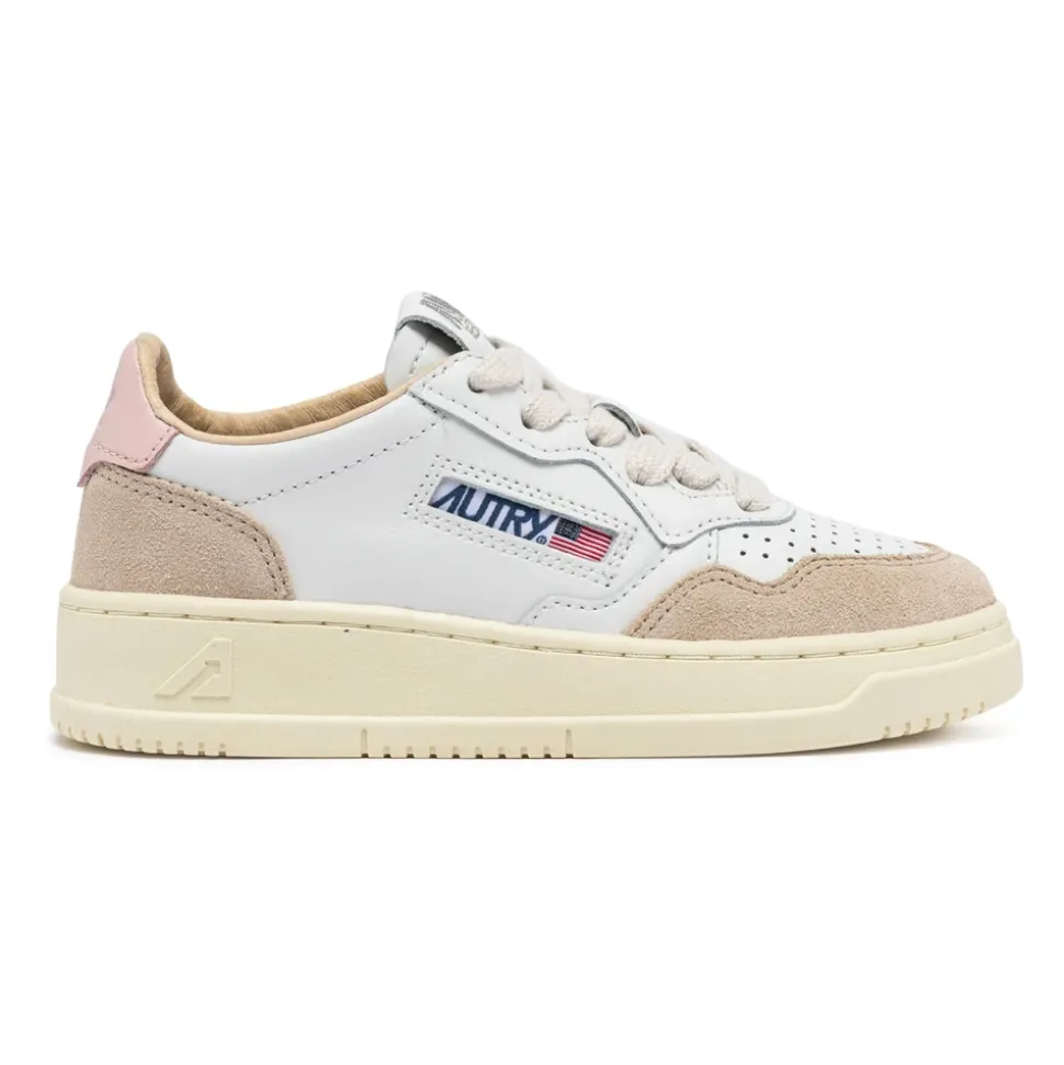 Witte platte schoenen met Bimat Tal