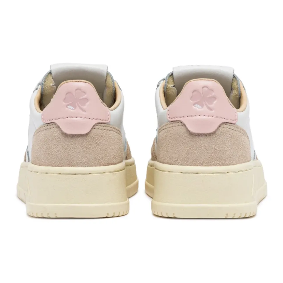 Witte platte schoenen met Bimat Tal