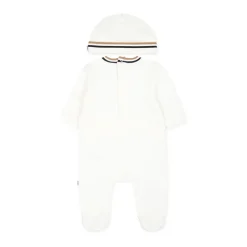 Witte Romper en Hoed Set