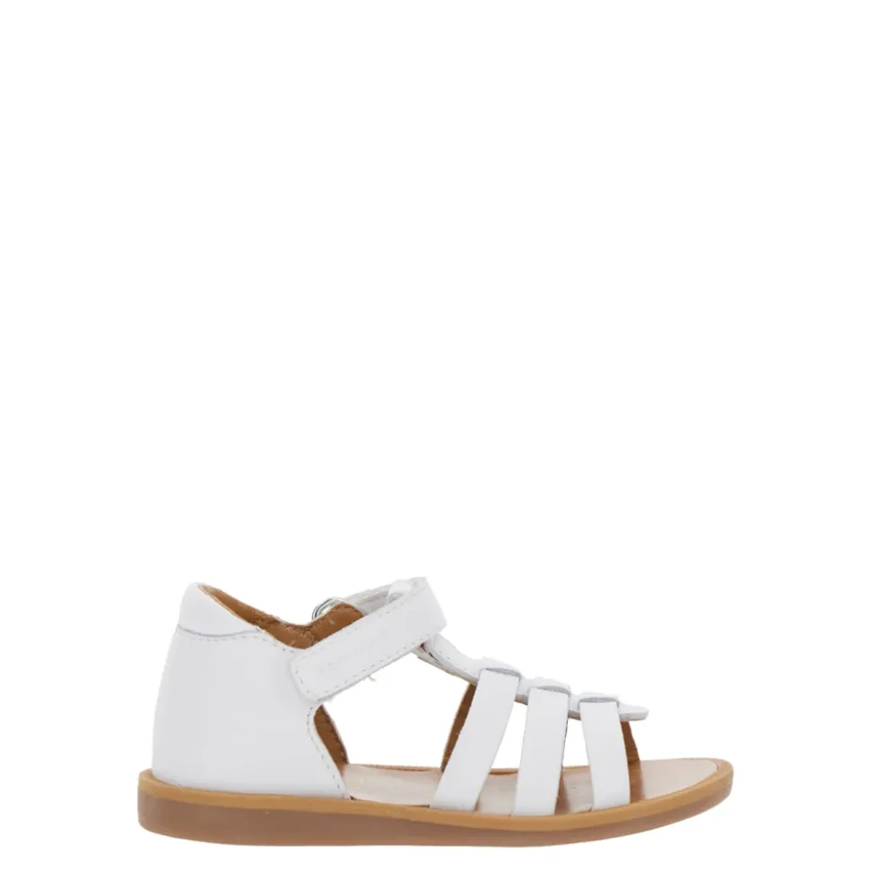 Witte Sandalen Poppy Nappa