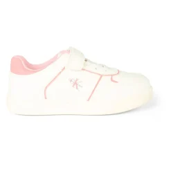 Witte Sneakers met Velcrosluiting