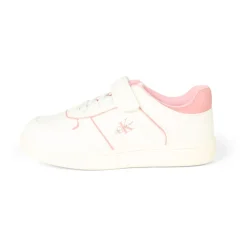 Witte Sneakers met Velcrosluiting