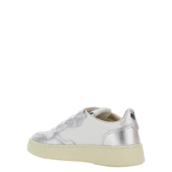 Witte Sneakers voor Kinderen Laag Strepen