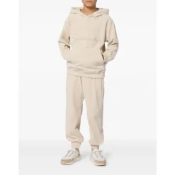 Witte Spectre Sneakers met Suède Inzetstukken