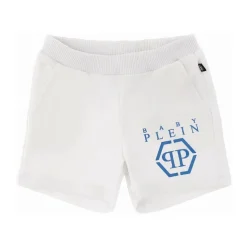 Witte Sweat Shorts met Stijl