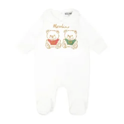 Witte Teddybeer Rompers