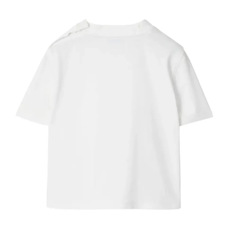 Witte T-shirt & Polo voor Junioren