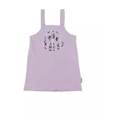 Witte T-shirt en Overgooier Jurk Set