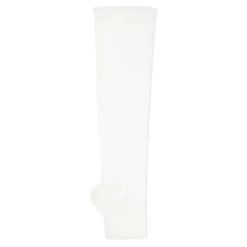 Witte Tule Handschoenen met Bloemenapplicatie