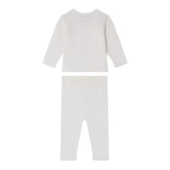 Witte Wol Katoen Trui