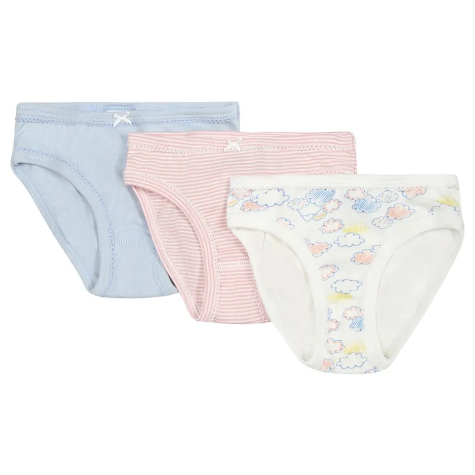 Wolken Strepen Multicolor Briefs Set