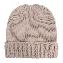 Wollen Beanie met Logo Patch