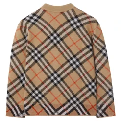 Wollen Cardigan met Ruit