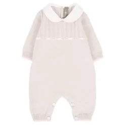 Wollen Rompers met Peter Pan Kraag