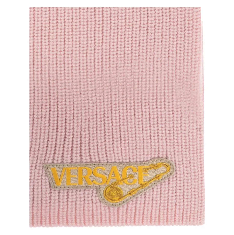 Wollen sjaal met logo