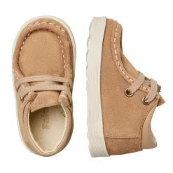 Yorkeries leren en suède sneakers