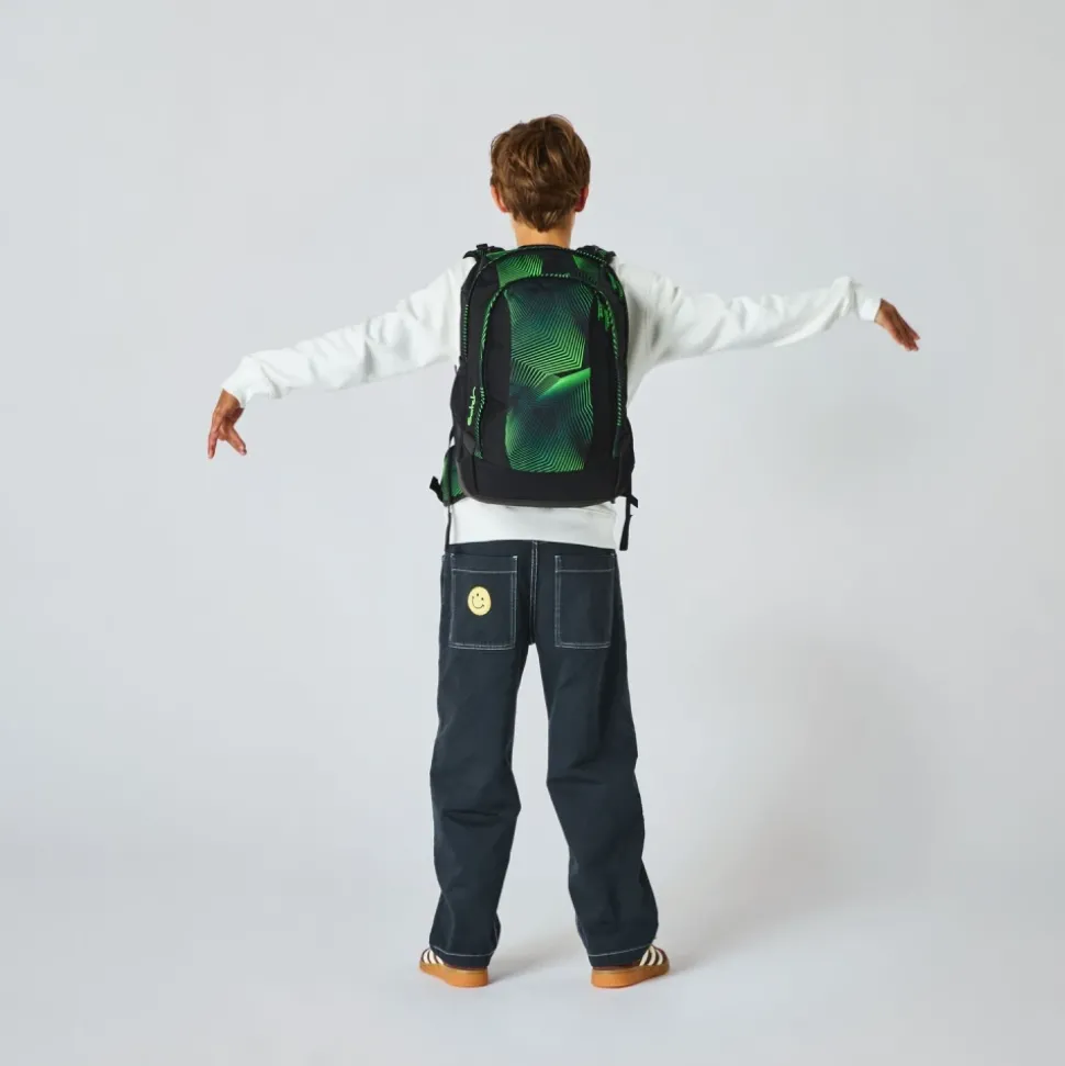 Zaino scuola Tempo Libero Imbottitura Posteriore Eco Air