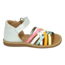 Zilveren Meisjessandalen POPPY LUX