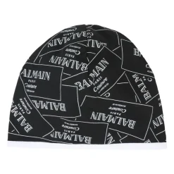 Zwart Katoenen Babypakje Hoed Slabbetje Set