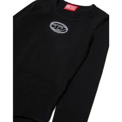 Zwart Silk & Nylon T-shirts en Polos