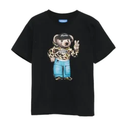 Zwart T-shirt met Market Print