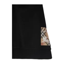 Zwart wollen blend mouwloos vest