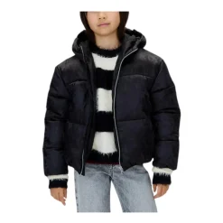 Zwarte Alpaca Wollen Jas