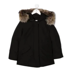 Zwarte Arctic Racoon Parka