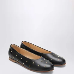 Zwarte Ballerina Platte Schoenen