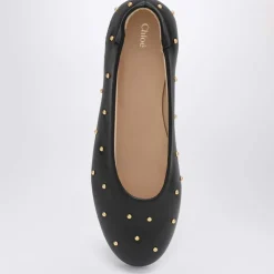 Zwarte Ballerina Platte Schoenen