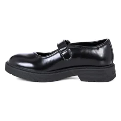 Zwarte Ballerina's met Verstelbare Band