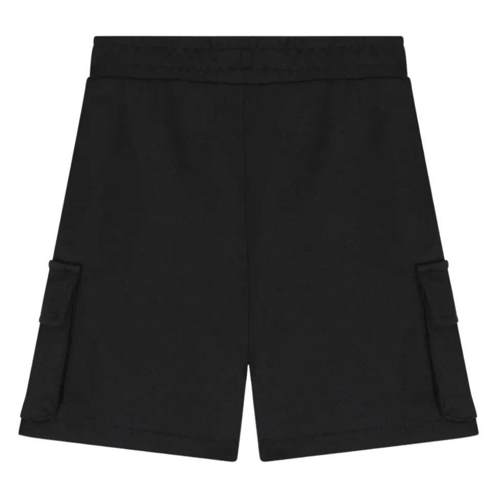 Zwarte Bermuda Shorts met Cargo Zakken