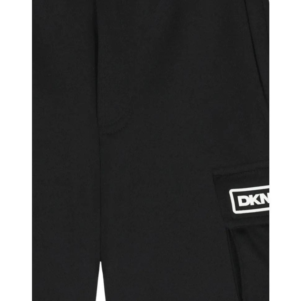 Zwarte Bermuda Shorts met Cargo Zakken