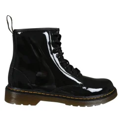 Zwarte Biker Boots met Lakleer