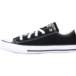 Zwarte Canvas Lage Sneakers