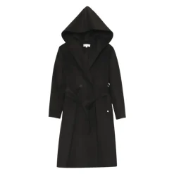 Zwarte capuchonjas voor meisjes