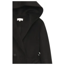 Zwarte capuchonjas voor meisjes