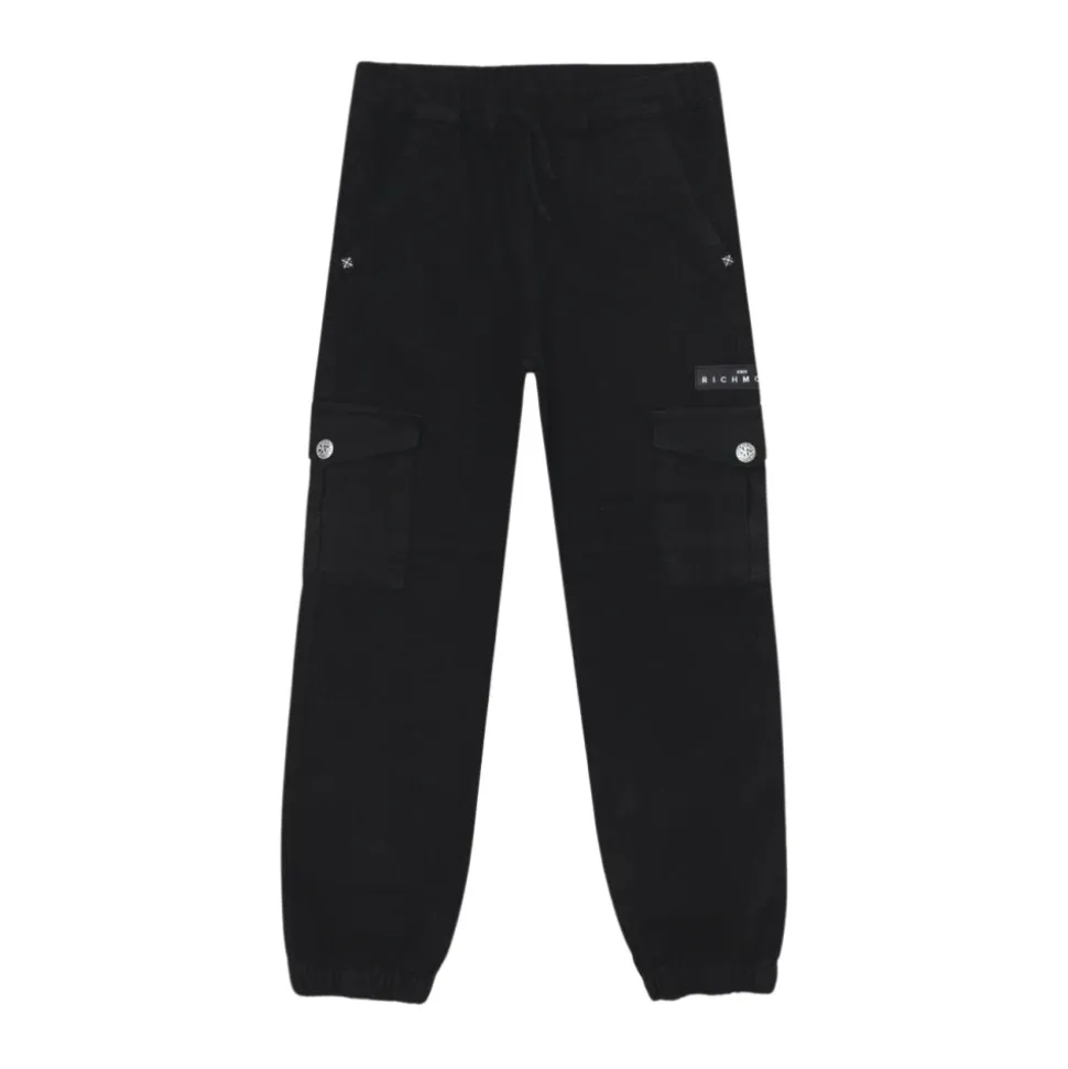 Zwarte cargobroek voor meisjes