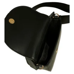 Zwarte Casual Schoudertas met Logo