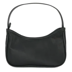 Zwarte Casual Tas met Monogram Borduurwerk