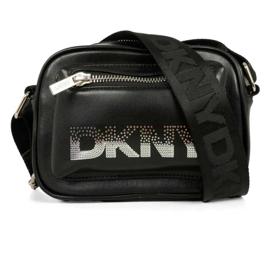 Zwarte Casual Tas met Verstelbare Band