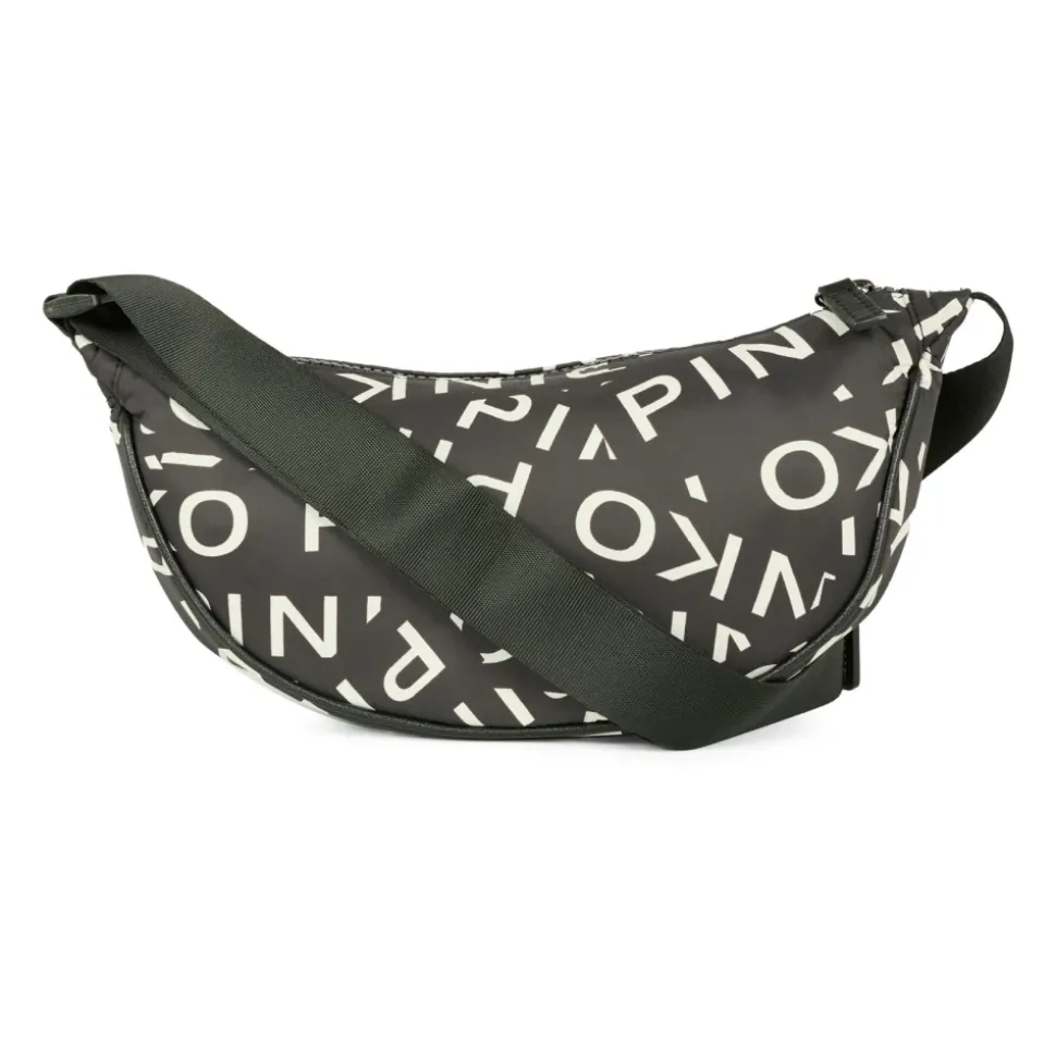 Zwarte Casual Tas met Verstelbare Band