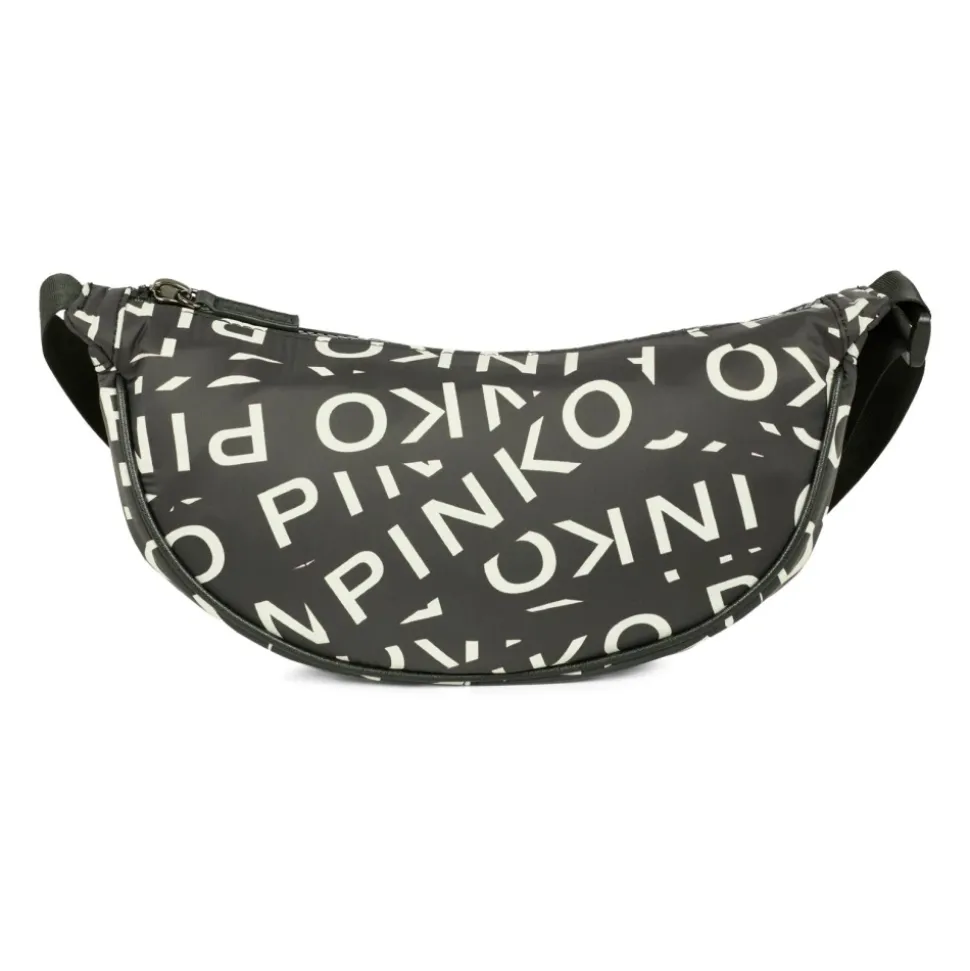 Zwarte Casual Tas met Verstelbare Band