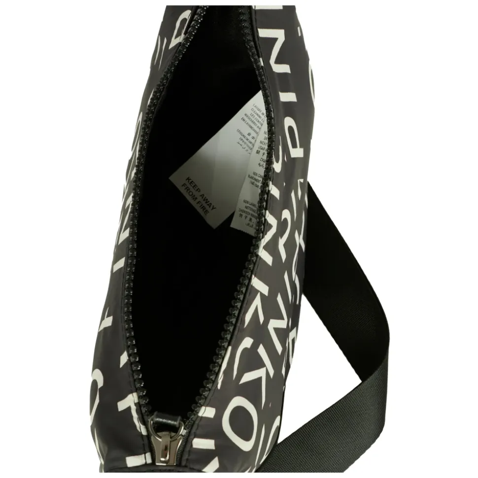 Zwarte Casual Tas met Verstelbare Band