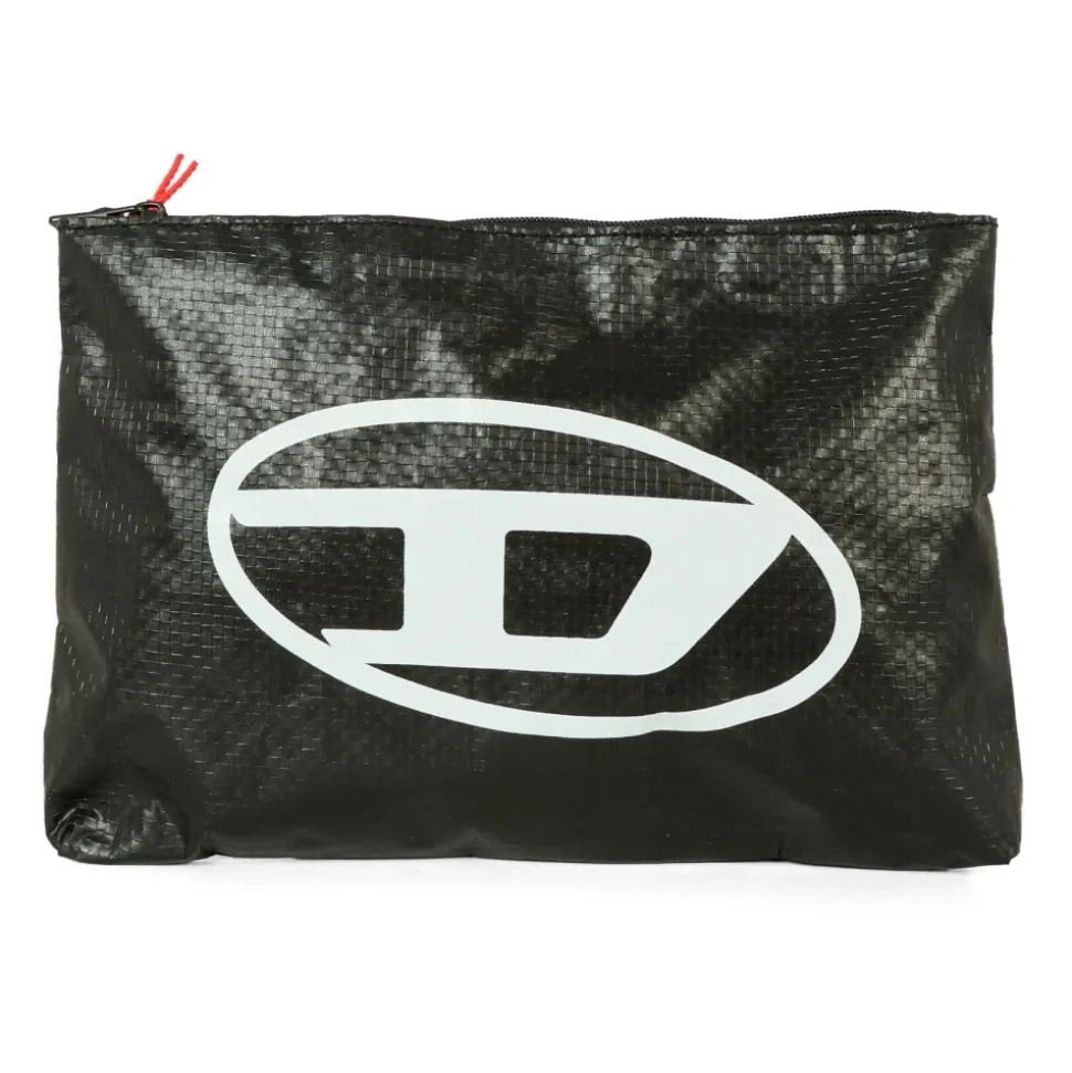 Zwarte Clutch Tas met Ritssluiting