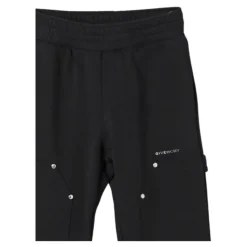 Zwarte Elastische Taille Kinderbroek