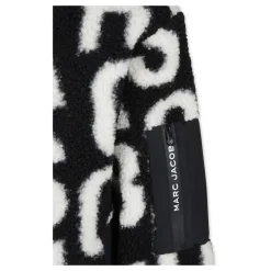 Zwarte Faux Fur Sweatshirt met Rits