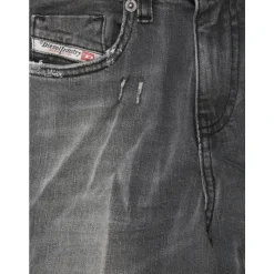 Zwarte Gewassen Palazzo Jeans