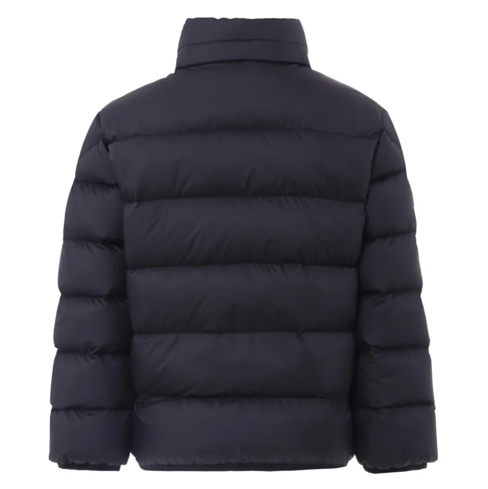 Zwarte Gewatteerde Lichtgewicht Donsjas