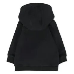 Zwarte Hoodie met Rits